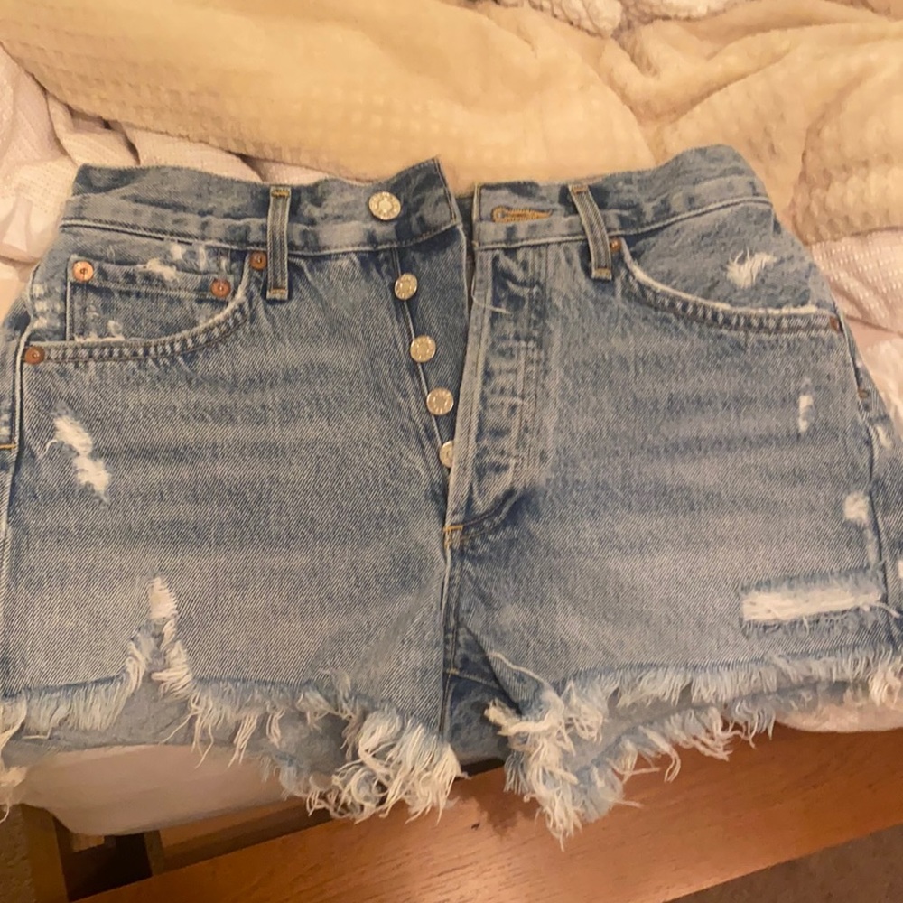 Agolde Parker jean shorts